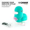 Dhink Dhink266-31 Canar 16cm Banker Duck CANDY Series Saving Bank Sweety - New