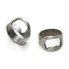 IGGI GH-020 Wearable Ring Stainless Steel Beer Bottle Opener Pack of Two - New