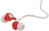 AV:Link 100.352 EM9 In Ear Stereo Headphones 3.5mm Gold Plated 1.2m Lead Red New
