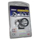 Omega 25007 6 LED 1 Krypton Head Mounted Lamp Light Torch Red White Bulb AAA Inc