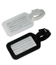 BoyzToys RY471 Gone Travellin' Twin Pack Identification Luggage Tags Black/White