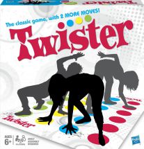 Hasbro 98831 Classic Twist of Fun into Party or Family Night Twister Game Mat