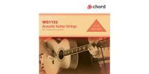 Chord 173.172 Acoustic Guitar 11/52 High Quality Complete Six String Set - New