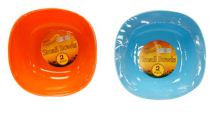 Boyz Toys Twin Pack Reusable Small Plastic Bowls