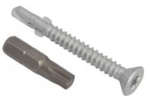 Forgefix FORTFCL4838 4.8x38mm 100 Light Section TechFast Roofing Screw Timber