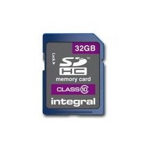 Integral SDHC Class 10 16GB Memory Card & Protective Case