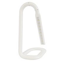 Lloytron L1615 2W LED 'Paperclip' Touch Operated Flexi Neck Desk Lamp White New