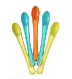 Tommee Tippee Explora Soft Tip Weaning Spoons Pack of 5 446602