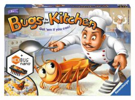 Ravensburger 22261 Bugs In The Kitchen Childrens Game With HEXBUG Nano 6+ Years