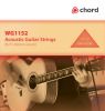 Chord 173.172 Acoustic Guitar 11/52 High Quality Complete Six String Set - New