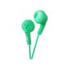 JVC HA-F160 Gumy Soft Rubber In Ear Stereo Headphones Bass Boost Earpiece Green