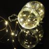 Lyyt 155.626 100 LED Copper Wire String Lights Warm White with Battery Powered