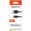 Griffin GC42138 Black Charge Sync Cable with Micro USB Connector 0.9M (3ft) New