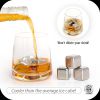 IGGI GH-017 Made Of High Quality Food Grade Stainless Steel Ice Cubes - 6 Pack