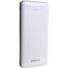 Groov-e GVCH12000 Portable Battery Charger With Dual USBs 12000mAh White - New
