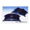 Texson 5110 CR-110 Alarm Clock AM FM Radio LCD Display Folding Speaker Black New