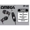 Omega 10065 Digital Stereo In Ear Headphones Microphone Handsfree iPhone Calls