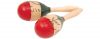 Chord 173.706 Pair of Traditional 10 Inch Musical Instrument Wood Maracas - New