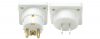 Mercury 429.907 European Schuko Socket Twin Pack EU & US Travel Adaptors - White