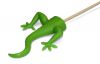 Dunk BT1GRE Bush Tucker Lizard Shaped Barbecue Kebab Skewer Holder And Skewers