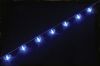 Qtx 155.522 Halloween High Quality Bats Design LED Battery String Lights - Blue