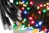 Fluxia 155.410 High Quality Outdoor LED String Light With Black Heavy Duty Cable