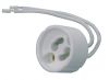 Mercury 159.237 GU10 Ceramic Lamp Fitting With 90mm Heat Resistant Fly Leads New