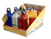 Boyz Toys RY212 Metal Drinking Bottle Stainless Steel Assorted Colours Fuel Safe