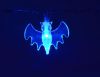 Qtx 155.522 Halloween High Quality Bats Design LED Battery String Lights - Blue