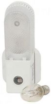 Mercury 429.948 BS4533 Plug In Mains 7W Daylight Sensor Night Light White - New