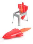 Slam Designs IR1 Ice Rocket Frozen Juice Lolly Maker Home Freeze Summer Red New