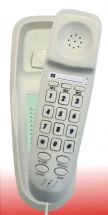 TEL-UK Bilbao 18008 Corded Home Phone Wall Mountable 3 Number Memory White New