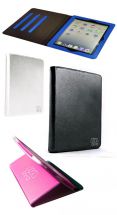AVA RY738 iPad 2/3 Portfolio Case Viewing Stand Blue Pink White Black Assorted