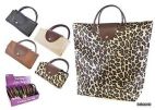KS Brands BB0660 Spacious Folding Shopper Bag Assorted Designs - New