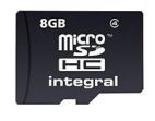 Integral Micro SD Memory Card 8GB Mobile Phone Digital