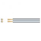 Mercury 807.059 Figure 8 Speaker Cable Polarity Indicator Grey 7x0.2mm 100m Reel