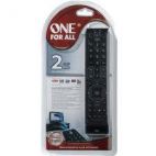 One For All URC7120 Universal Remote Control Essence 2 in 1 TV Freeview Simple