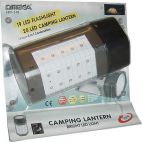 Omega 25310 LED Camping Travel Lantern Torch Spot Light Flashlight Ultra Bright