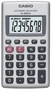 Casio HL820VA Pocket Calculator with Big Display