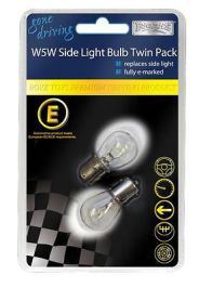 BoyzToys W5W Side Light Bulb Twin Pack RY540