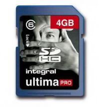 Integral 4GB SDHC Memory Card & USB Reader