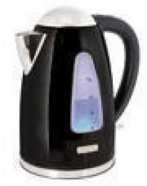 Lloytron 1.7 Litre Rapid Boil Cordless Kettle - Black Steel E1506