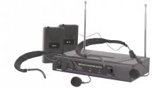 QTX VN2 Dual Neckband VHF Wireless Microphone System 171.819