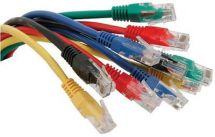 AV:Link 505.570 RJ45 UTP Network Cable Patch Lead Copper Clad 1.5m Length - Blue