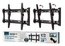 Lloytron T312S VESA 75 100 200 Black LCD Plasma TV Wall Mount Tilt Angle 23