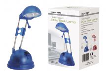 Lloytron L1101 20w Halo Reach Adjustable Height Task Desk Lamp G4 Halogen - Blue