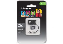 Integral Micro SD Memory Card 8GB & USB Reader