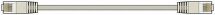 AV:Link 111.032 RJ45 Connector Crossover Network Patch Cable 2.0m Length - Cream