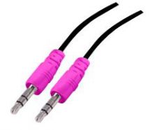 AVA RY712 MP3 Player In Car 3.5mm Audio Connection Cable 1.5m Length - Pink New