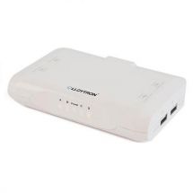 Lloytron A1585 Ultimate Power 4 Port Compact USB Charger For All Mobile Devices